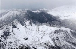 Một binh lính Nhật Bản thiệt mạng sau vụ lở tuyết do núi lửa phun trào 
